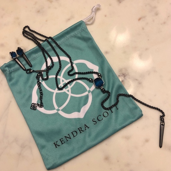 Kendra Scott Jewelry - PROTO KS Starla Gunmetal Set